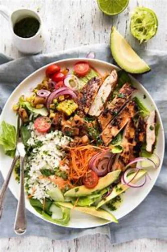 Chicken hawain salad